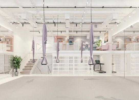 ONE+室內(nèi)蹦極館裝修設(shè)計